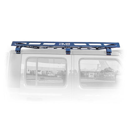 DV8 Offroad Roof Rack Base Gutter Rail Mount Clamp-On Black Steel Construction