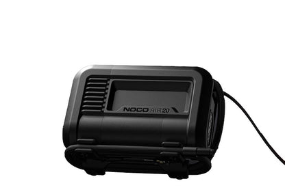 NOCO Portable Electric Tire Inflator for Car & SUV Tires - 0-40 PSI, 20ft Power Cord & Adapters - 12V 280W