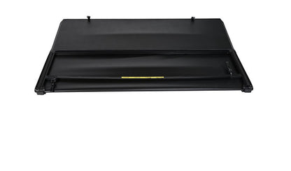 TrailFX Soft Folding Tonneau Cover for Pickup Trucks - Fits 2022-2025 Toyota Tundra (w/Deck Rails)