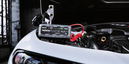 NOCO Portable Lithium Jump Starter with LED Light, USB-C/USB Ports & HD Clamps for Cars, Trucks, SUVs, Boats & More - 12V 1750A