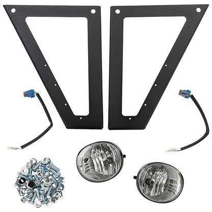 ARB Bumper End Set for Truck – Fits 2011-2016 Ford F-250 / F-350 Super Duty – Black Steel, With Fog Light Cutouts (2PC)