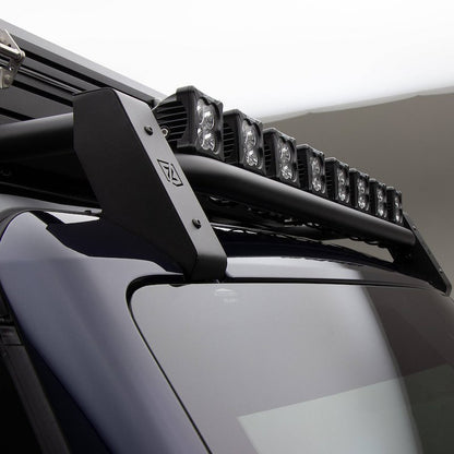 ZROADZ Roof Rack for 2021-2024 Ford Bronco 2-Door - Includes 8 LED Pods and 30-Inch Slim Light Bar