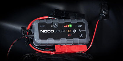 NOCO Portable Lithium Jump Starter for Cars, Trucks, SUVs, Boats, RVs & More up to 8L Gas or 6L Diesel Engines - 12V 2000A