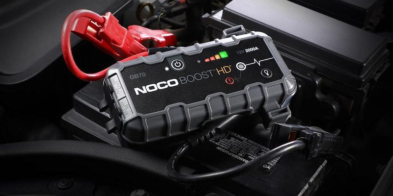 NOCO Portable Lithium Jump Starter for Cars, Trucks, SUVs, Boats, RVs & More up to 8L Gas or 6L Diesel Engines - 12V 2000A