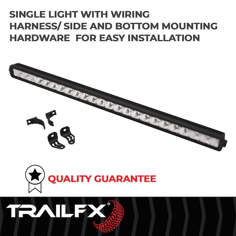 TrailFX 30" LED Light Bar for Off-Road Mid to Full-Size Pickup Trucks, SUVs, Overlanders - 120W, Combo Beam, 14400 Lumens