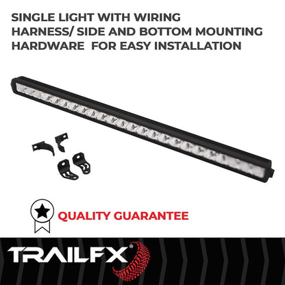TrailFX 30" LED Light Bar for Off-Road Mid to Full-Size Pickup Trucks, SUVs, Overlanders - 120W, Combo Beam, 14400 Lumens