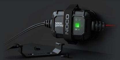 NOCO Battery Charger Direct-Mount for 12V Lead-Acid Batteries - 2A, Fully Automatic - 120-240V AC