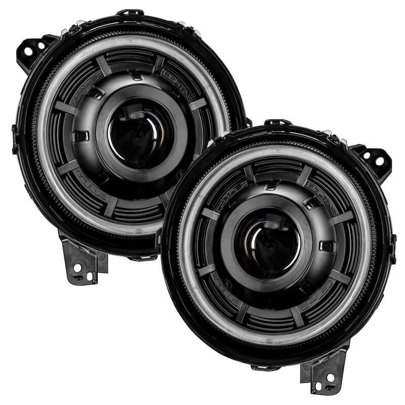 Oracle Light Oculus Switchback Bi-LED Projector Headlights for Fits 2018-25 Jeep Wrangler JL / Gladiator JT - 5500K