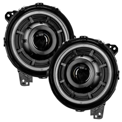 Oracle Light Oculus Switchback Bi-LED Projector Headlights for Fits 2018-25 Jeep Wrangler JL / Gladiator JT - 5500K