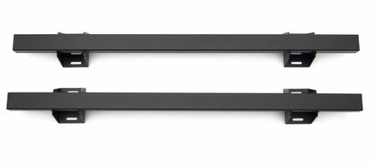 ZROADZ Overland Rack Crossbars for 2019-2023 Pickup - Black Mild Steel, 2-Piece Bolt-On Set