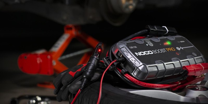 NOCO Portable Lithium Jump Starter for Cars, Trucks, SUVs, Boats, RVs & More up to 9L Gas or 7L Diesel Engines - 12V 3000A