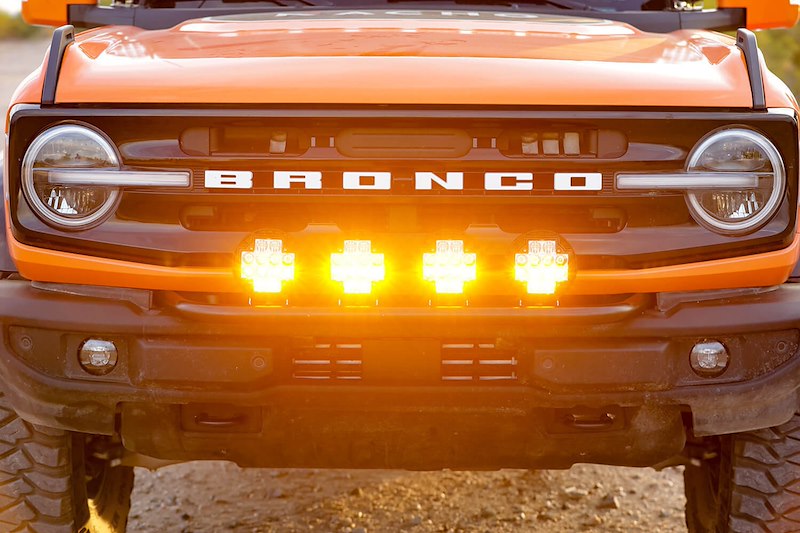 ARB NACHO TM5 LED Auxiliary Off-Road Driving Light Set Amber and White