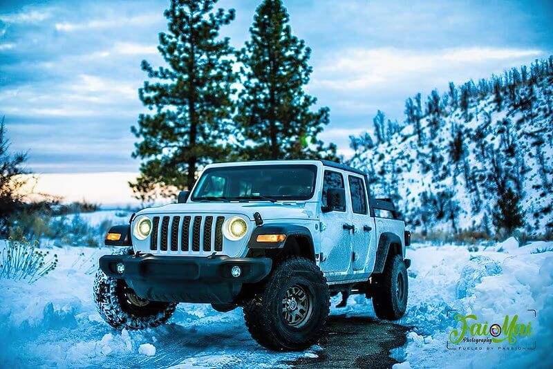 Oracle Light Oculus Switchback Bi-LED Projector Headlights for Fits 2018-25 Jeep Wrangler JL / Gladiator JT - 5500K