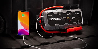 NOCO Portable Lithium Jump Starter for Cars, Trucks, SUVs, Boats, RVs & More up to 9L Gas or 7L Diesel Engines - 12V 3000A
