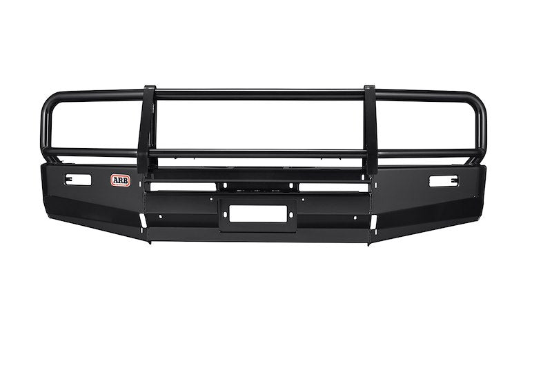 ARB Deluxe Bar Bumper – Fits 1998-2002 Toyota Land Cruiser, One-Piece, Black Steel, Winch, Tow Hook & Antenna Ready