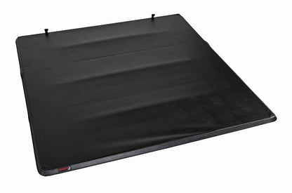 TrailFX Soft Folding Tonneau Cover for Pickup Trucks - Fits 2022-2025 Toyota Tundra (w/Deck Rails)