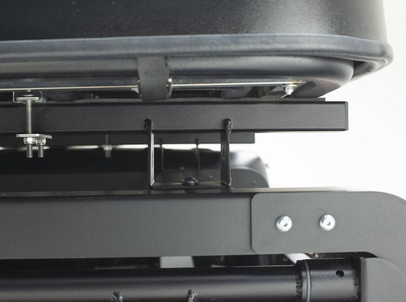 ZROADZ Overland Rack Crossbars for 2019-2023 Pickup - Black Mild Steel, 2-Piece Bolt-On Set