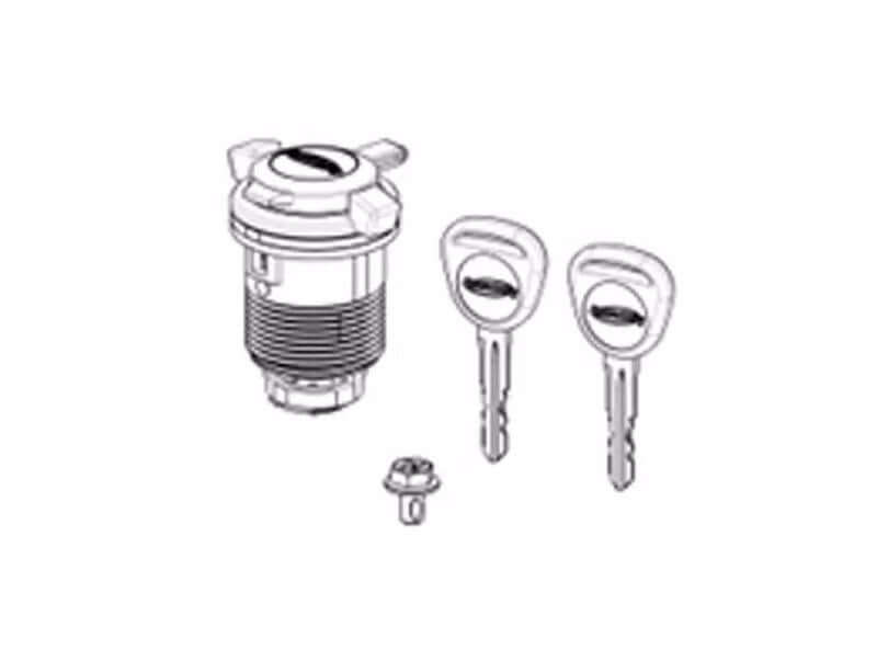 UnderCover Tonneau Cover Lock for Pickup Trucks - Compatible with SE, LUX Tonneau Covers - Includes 2 Keys (AS3003CL)