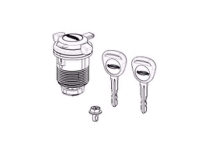 UnderCover Tonneau Cover Lock for Pickup Trucks - Compatible with SE, LUX Tonneau Covers - Includes 2 Keys (AS3003CL)