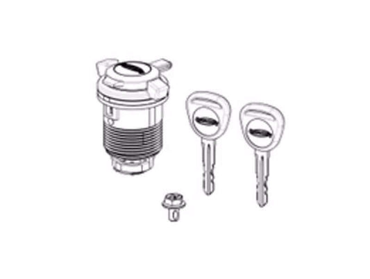 UnderCover Tonneau Cover Lock for Pickup Trucks - Compatible with SE, LUX Tonneau Covers - Includes 2 Keys (AS3003CL)