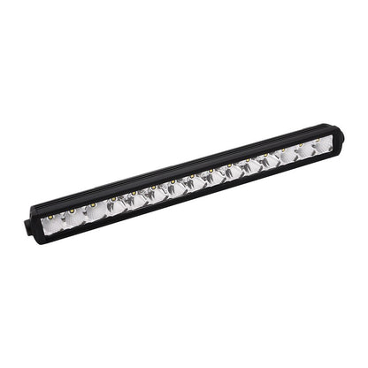 TrailFX 20" LED Light Bar 75W Spot and Flood Beam 9000 Raw Lumens 6567 Effective Lumens Black Housing with Wiring and Mounting Brackets