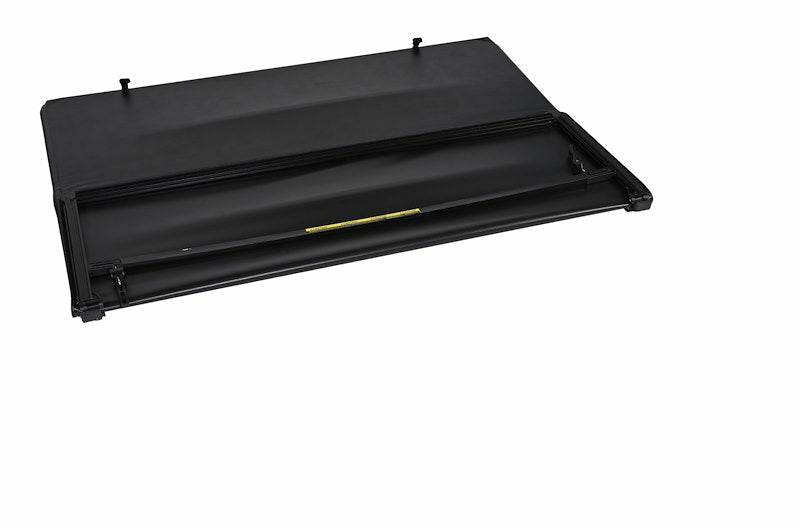 TrailFX Soft Folding Tonneau Cover for Pickup Trucks - Fits 2022-2025 Toyota Tundra (w/Deck Rails)