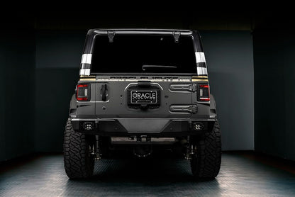Oracle Lighting Tail Light Assembly - Fits 2018–2025 Jeep Wrangler JL - LED Clear Lens Flush Mount
