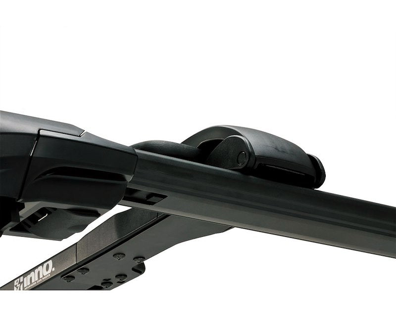 T-Slot Roof Rack Bike Mount, 1-Bike, 50 lb Capacity, Fork Mount, Lock, Black, with Quick Release Handle.