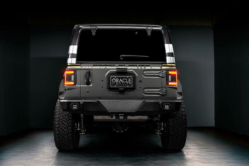 Oracle Lighting Tail Light Assembly - Fits 2018–2025 Jeep Wrangler JL - LED Clear Lens Flush Mount