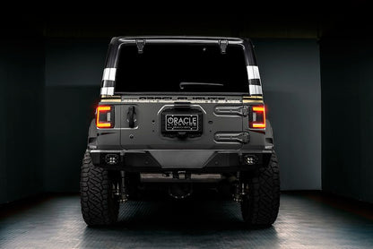 Oracle Lighting Tail Light Assembly - Fits 2018–2025 Jeep Wrangler JL - LED Clear Lens Flush Mount