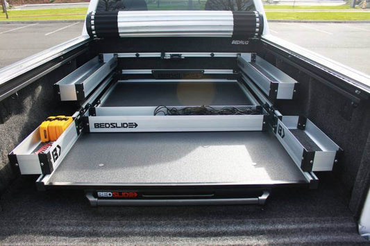 Bedslide Cargo Bin Set for Pickup Trucks - Fits With 48" Bedslide Models, BEDBIN System (Set of 5)