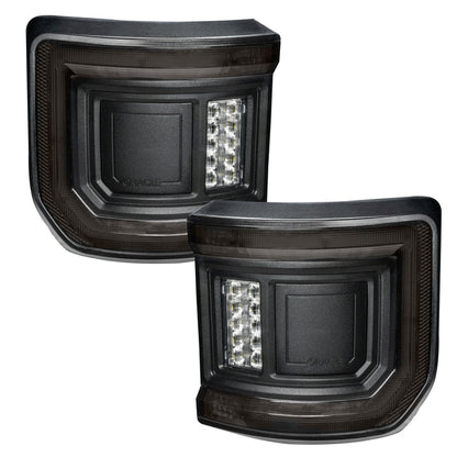 Oracle LED Tail Lights Tinted Lens Black Housing Flush Mount 10 LEDs
