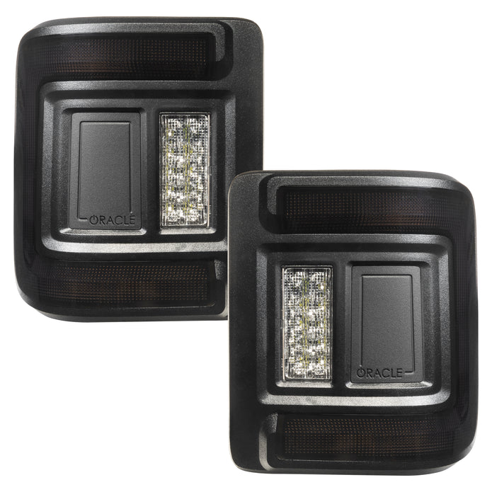 Oracle Lighting Tail Light Assembly - Fits 2018–2025 Jeep Wrangler JL  - LED Tinted Lens Flush Mount