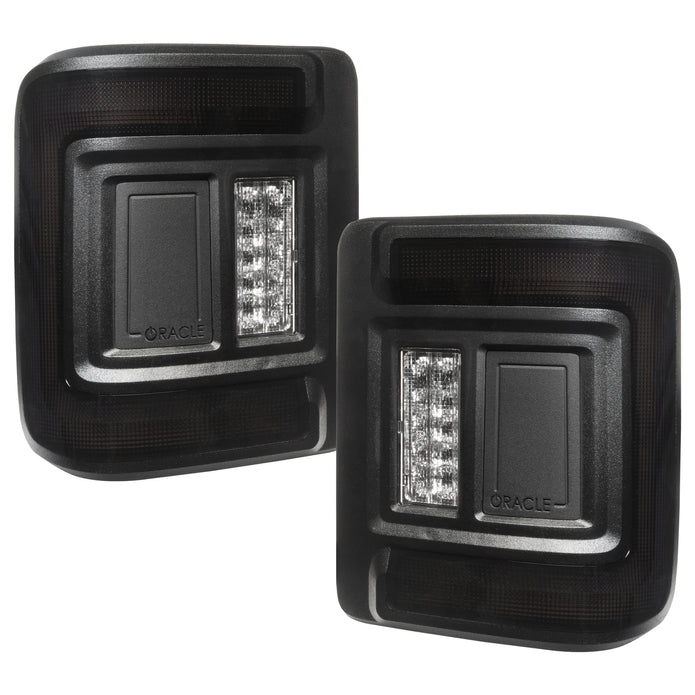 Oracle Lighting Tail Light Assembly - Fits 2018–2025 Jeep Wrangler JL  - LED Tinted Lens Flush Mount