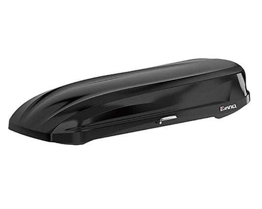 InnoRacks Wedge Plus Cargo Box for SUVs with All Crossbars, Lockable, 13 cu ft, Dual-Side Opening, Black