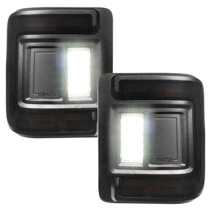 Oracle Lighting Tail Light Assembly - Fits 2018–2025 Jeep Wrangler JL  - LED Tinted Lens Flush Mount