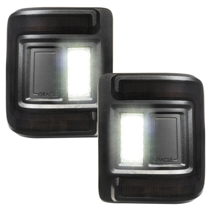 Oracle Lighting Tail Light Assembly - Fits 2018–2025 Jeep Wrangler JL  - LED Tinted Lens Flush Mount