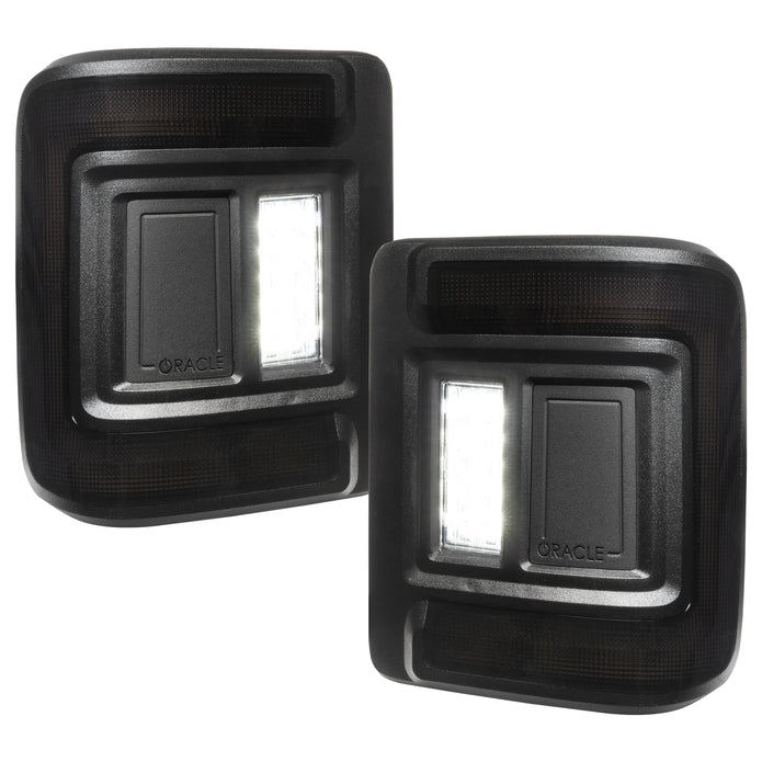 Oracle Lighting Tail Light Assembly - Fits 2018–2025 Jeep Wrangler JL  - LED Tinted Lens Flush Mount