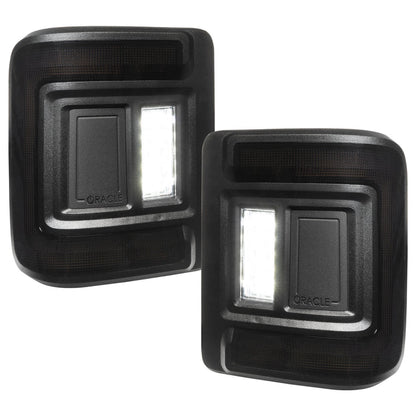 Oracle Lighting Tail Light Assembly - Fits 2018–2025 Jeep Wrangler JL  - LED Tinted Lens Flush Mount