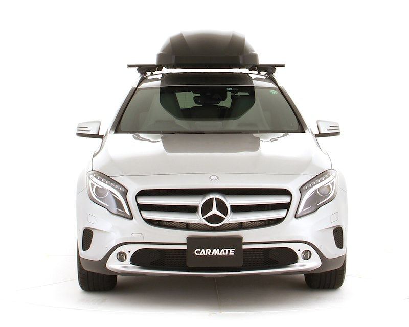 InnoRacks Wedge Plus Cargo Box  for SUVs with All Crossbars, Lockable, 13 cu ft, Dual-Side Opening, Black