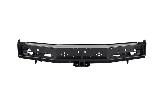 ARB Modular Off-Road Rear Bumper Fits 1998-2007 Toyota Land Cruiser - Black Steel, Tow Points with Light Cutouts & Tire Carrier Option