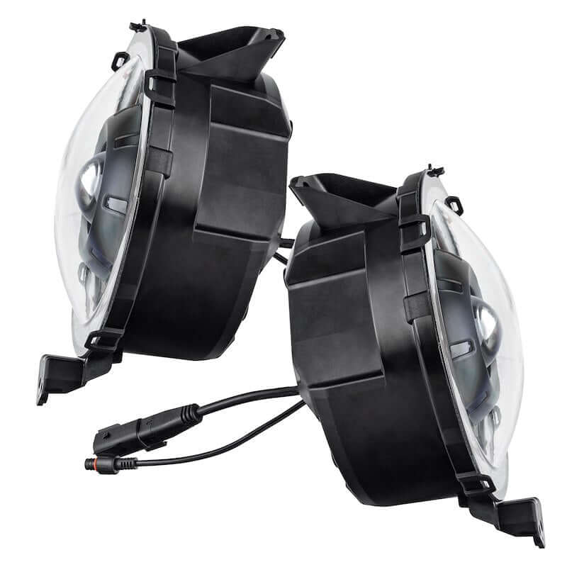 Oracle Light Oculus Bi-LED Projector Headlights for Fits 2018-25 Jeep Wrangler JL / Gladiator JT - Graphite Metallic - 5500K