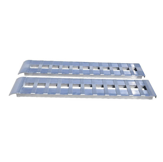 Gen-Y Hitch Non-Folding Aluminum Pickup Truck Bed Ramps for Loading - 12ft, 15 in Wide, 4,000 lb Capacity - Set of 2