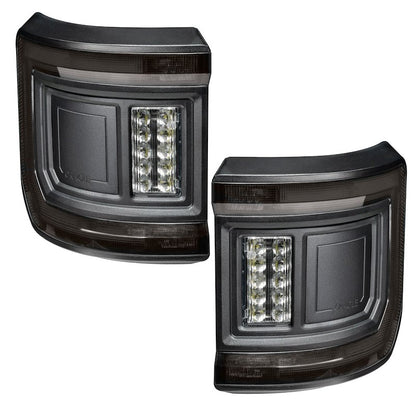 Oracle LED Tail Lights Tinted Lens Black Housing Flush Mount 10 LEDs