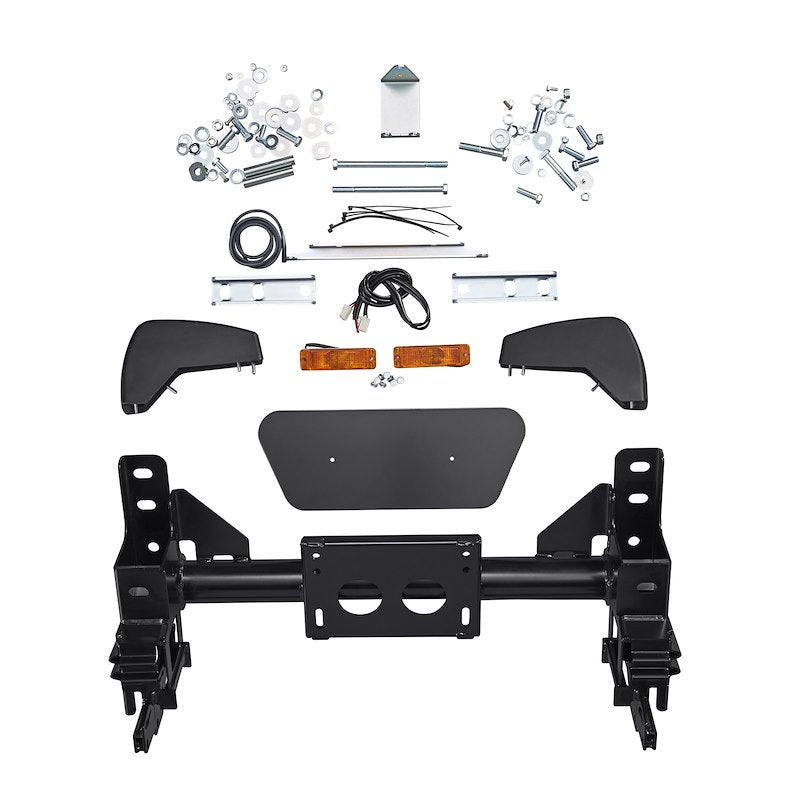 ARB Deluxe Bar Bumper – Fits 1998-2002 Toyota Land Cruiser, One-Piece, Black Steel, Winch, Tow Hook & Antenna Ready