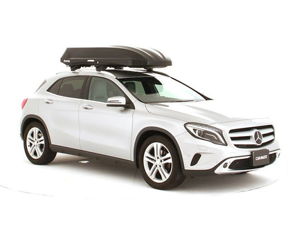 InnoRacks Wedge Plus Cargo Box  for SUVs with All Crossbars, Lockable, 13 cu ft, Dual-Side Opening, Black