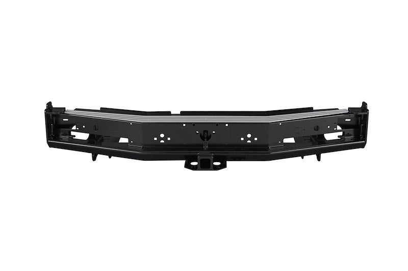 ARB Modular Off-Road Rear Bumper Fits 1993 Toyota Land Cruiser - Black Steel, Tow Points with Light Cutouts & Removable Hitch