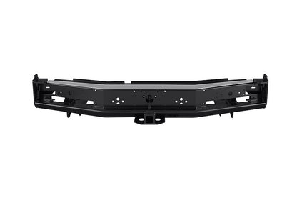 ARB Modular Off-Road Rear Bumper Fits 1993 Toyota Land Cruiser - Black Steel, Tow Points with Light Cutouts & Removable Hitch