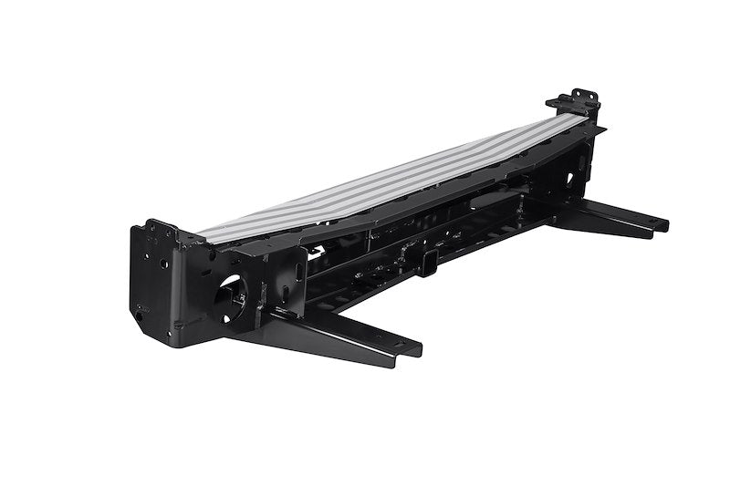 ARB Modular Off-Road Rear Bumper Fits 1993 Toyota Land Cruiser - Black Steel, Tow Points with Light Cutouts & Removable Hitch