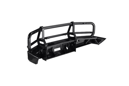 ARB Deluxe Bar Front Bumper for Truck – Fits 2007-2013 Toyota Tundra – Black Steel, With Grille Guard, Winch & Light Mounts (1PC)